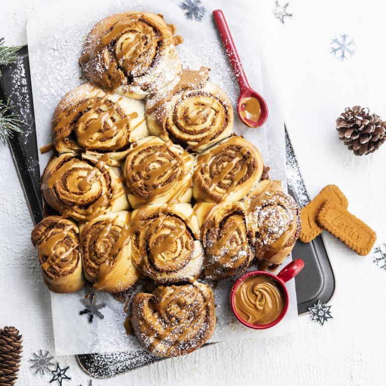 Kaneelbroodjes met Biscoff