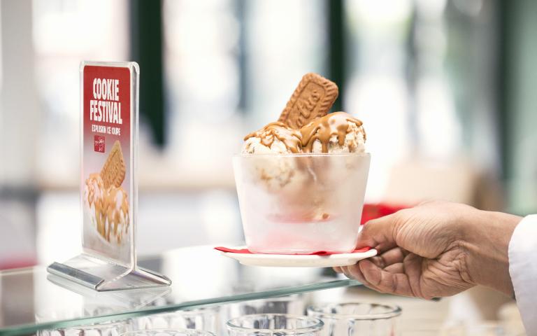 Biscoff ice cream
