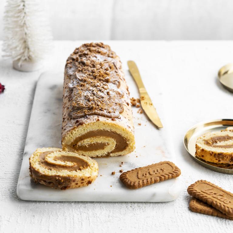 Rouleau suisse au Biscoff