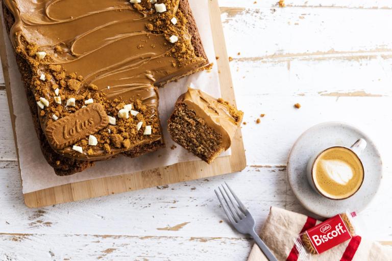 Lotus® Biscoff® cheesecake