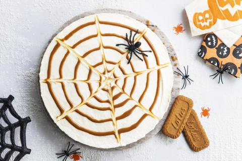 Halloween cheesecake