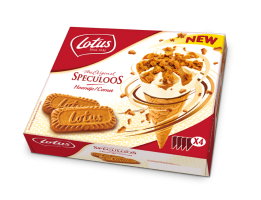 Cornets Lotus au Speculoos