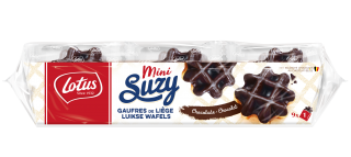 Mini gaufre de Liège Suzy au chocolat 9x1p.