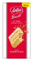 Chocolat blanc aux morceaux de Biscoff speculoos 180g 