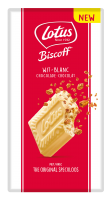 Chocolat blanc avec Biscoff Speculoos 180g