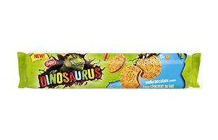 Lotus Dinosaurus gevuld met melkchocolade 150g 
