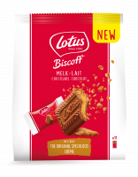 Chocolat au lait fourré à la pâte de Biscoff speculoos 165g