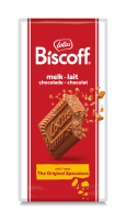 Melkchocolade met Biscoff Speculoosstukjes 180g
