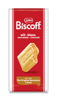Chocolat blanc fourré à la pâte de Biscoff speculoos 180g
